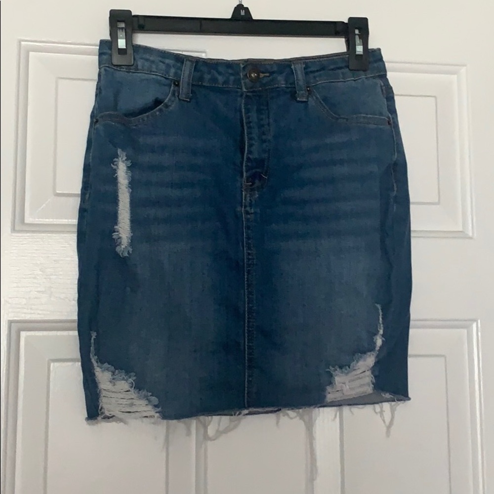 women’s jean skirt